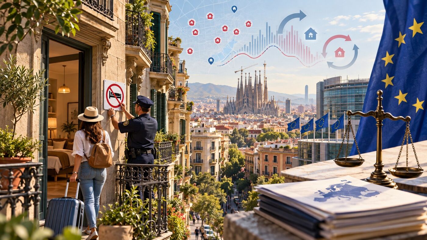 Barcelona, Airbnb y la UE: regulación, realidad y el futuro de los alquileres turísticos