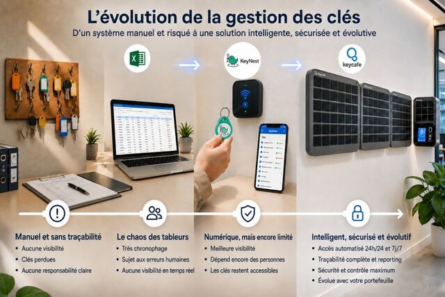 Gestion des clés pour property management | Sécurité, contrôle d’accès et évolutivité