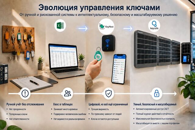 Управление ключами для property management | Безопасность, контроль доступа и масштабируемость