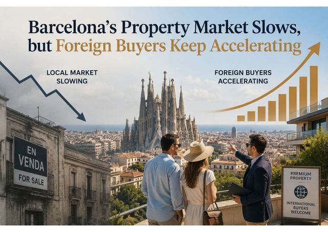 La demanda global manté resilient el mercat immobiliari de Barcelona