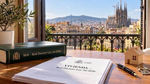 Décret logement 2026 (RDL 26/2026) : ce qui change au 1er octobre et ce que la Catalogne appliquait 
