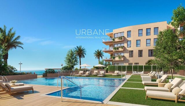 Cubelles Obra Nueva: 2 Dormitorios, 2 Baños, Terraza, Piscina y Gimnasio