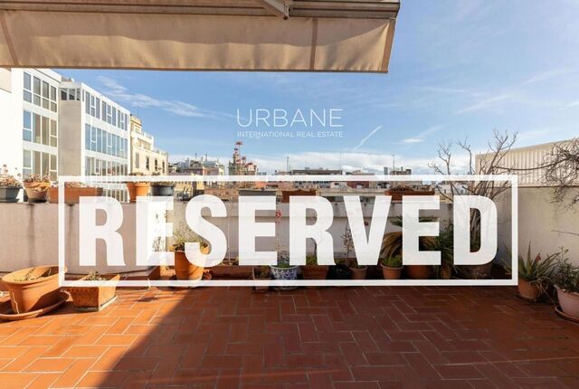 Penthouse avec terrasse dans la Dreta de l'Eixample à Barcelone