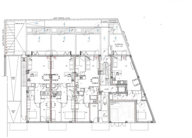 Роскошные апартаменты с великолепной террасой площадью 18,3 м² и бассейном в районе Побленоу.
