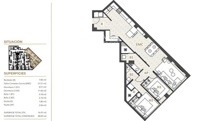 Exclusiva Vivienda Boutique en el Corazón del Eixample de Barcelona