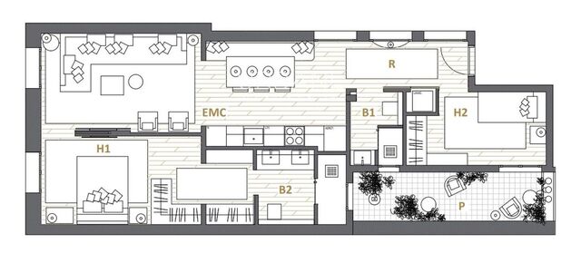 Casa Premium de 2 Habitacions a l'Eixample amb Terrassa Privada Inclosa, 2027