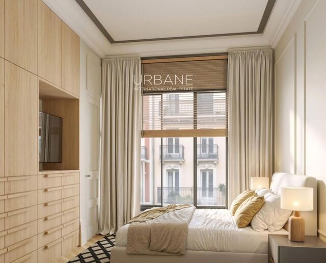 Luxury 4-bedroom apartment on VIA Augusta, 128m2 &amp; parking possibility