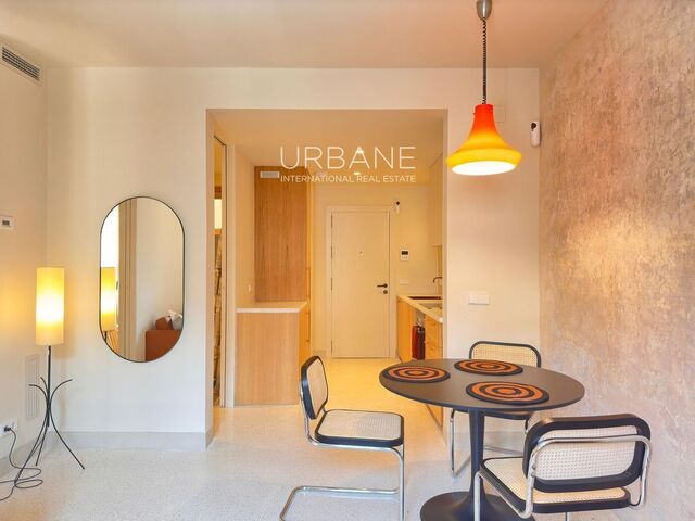 Apartamento de Diseño a Estrenar con Balcón Privado y Terraza en el Corazón de Barcelona