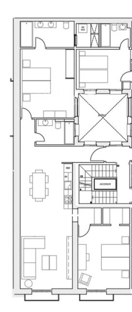 Apartamento de lujo de 2 dormitorios con terraza en la azotea y piscina en El Born