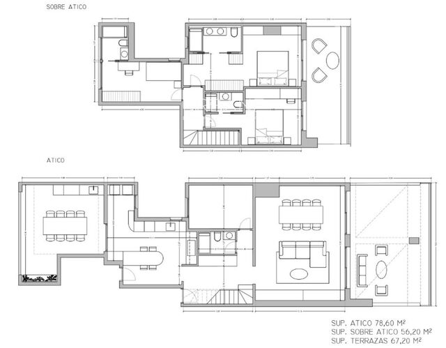 Dúplex de Lujo en Venta en Sarrià-Sant Gervasi con 3 Terrazas Privadas