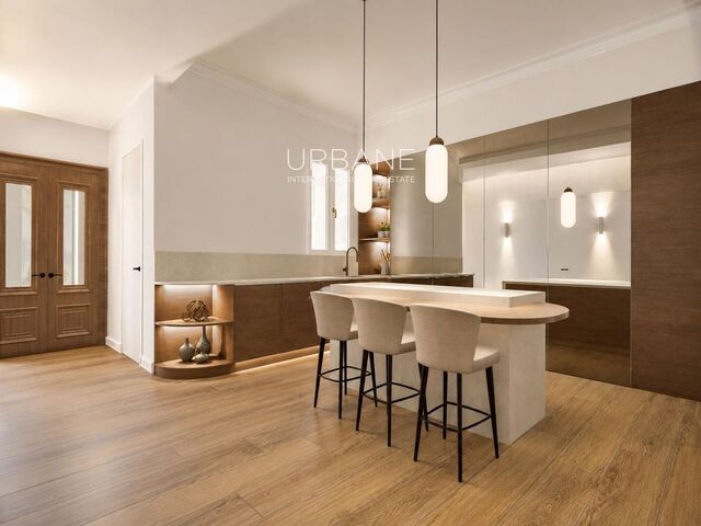 Apartamento de lujo de 4 dormitorios con terraza privada en venta en el Eixample, Barcelona
