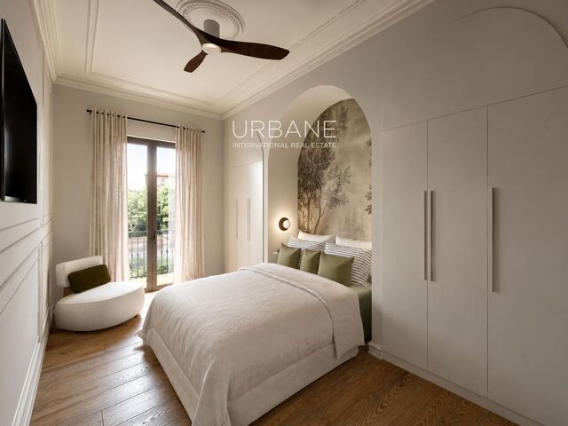 Apartamento de lujo de 4 dormitorios con terraza privada en venta en el Eixample, Barcelona