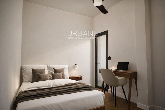 Apartamento reformado de 3 dormitorios con terrazas en Eixample Barcelona