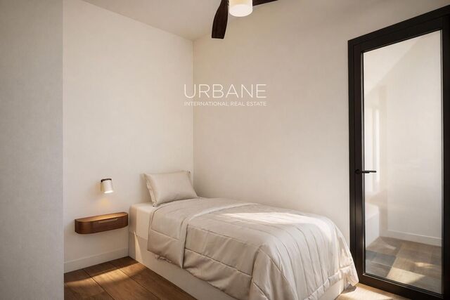 Apartamento reformado de 3 dormitorios con terrazas en Eixample Barcelona
