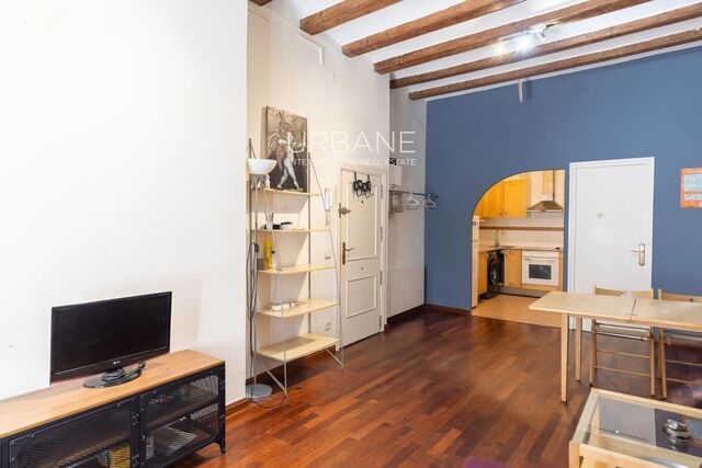 Lloguer temporal (només per a estades d'oci i culturals) | Apartament moblat de 2 habitacions al Barri Gòtic de Barcelona, a prop de Port Vell