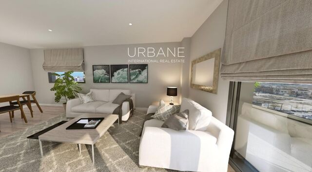 Exclusiva residencia de lujo en Badalona: Elegante ático/apartamento de 3 dormitorios con impresionante terraza y piscinas en la azotea
