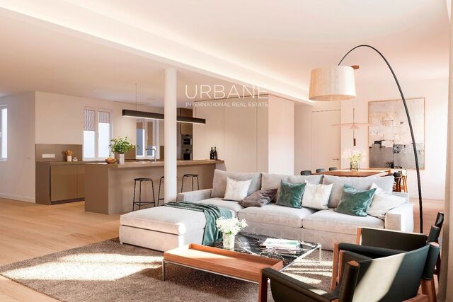 Barcelona Living: Exquisite Apartment with High-End Finishes