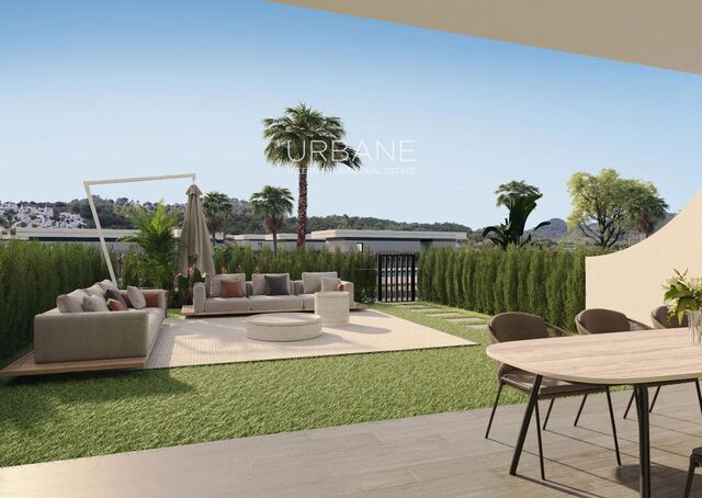 Exclusivo apartamento de obra nueva en planta baja con jardín privado en La Manga Club
