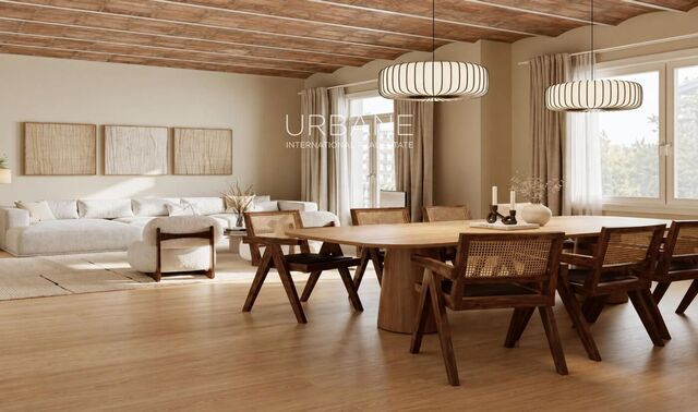 Elegante vivienda modernizada en una finca regia clásica