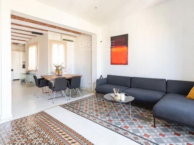 Charmantes Penthouse im Quadrant d'Or mit Blick auf die Sagrada Família und das Meer