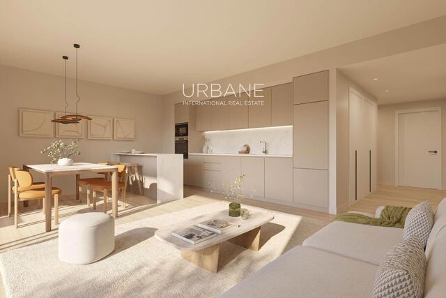 Piso de dos habitaciones con doble terraza en planta segunda – acabados modernos