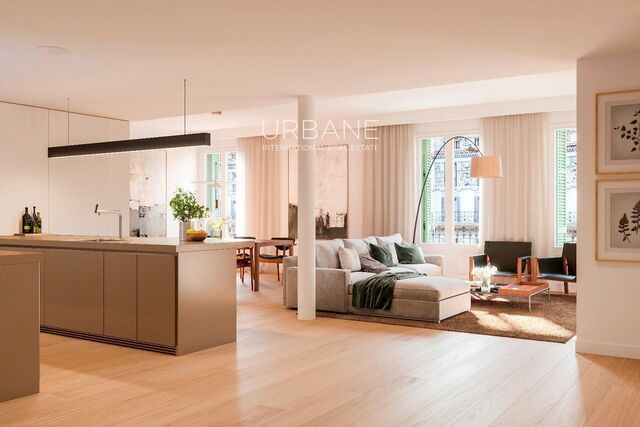 Vida luxosa a Barcelona: Exquisits apartaments a l'Eixample.