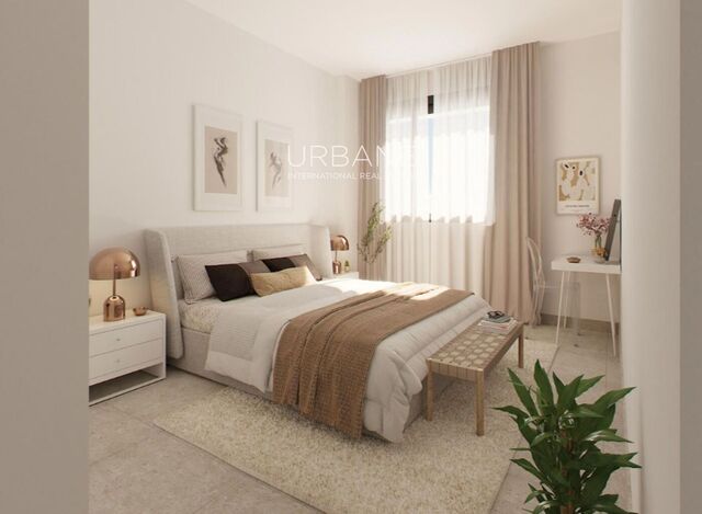 Amplio piso de obra nueva de 4 dormitorios con gran terraza