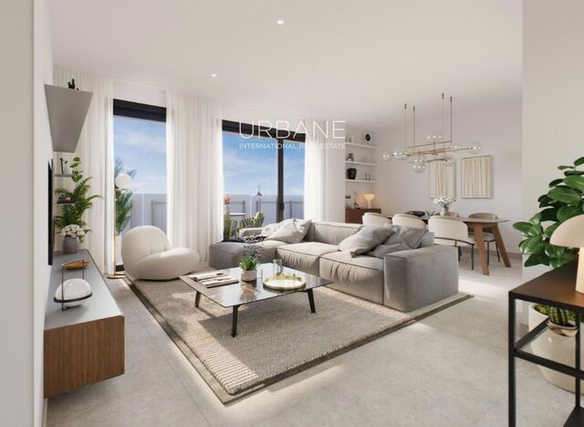 Amplio piso de obra nueva de 3 dormitorios con gran terraza