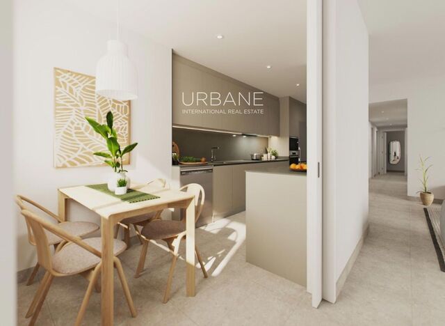 Amplio piso de obra nueva de 3 dormitorios con terraza