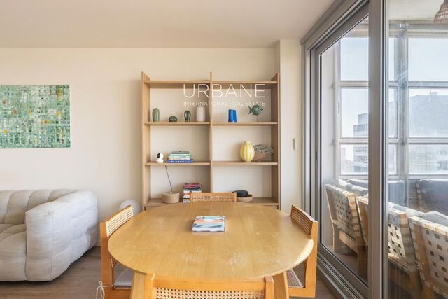 Vivir sobre el Mediterráneo: piso en planta 16 con vistas al mar en Diagonal Mar