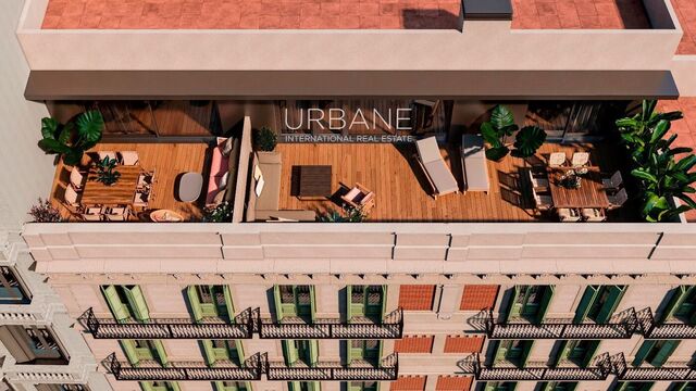 Àtic de luxe de 2 dormitoris al districte de l'Eixample de Barcelona