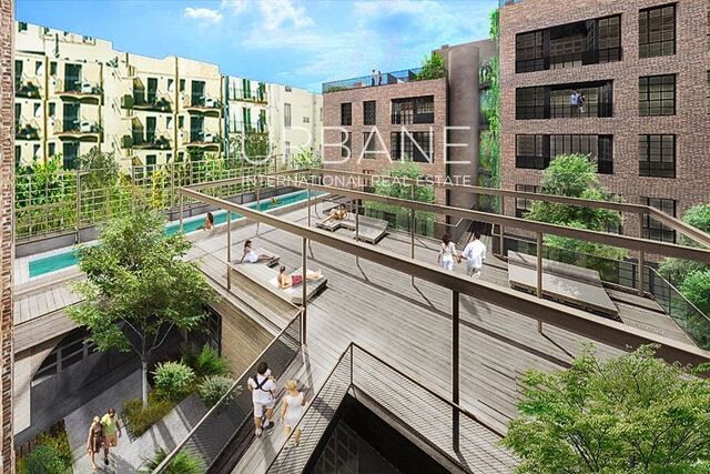 Appartement rénové avec terrasse dans le projet Eco-Living de Barcelone
