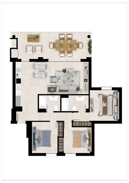 Apartament de 3 habitacions en venda a La Cala Golf Resort, Mijas, Màlaga
