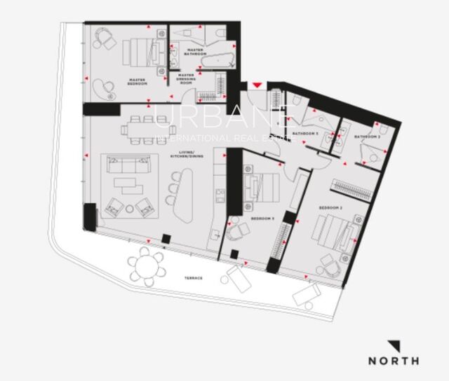 Luxury 185 m² Apartment with 36 m² and 16 m² Terraces for Sale in Diagonal Mar, Barcelona – Barcelona Bay Residences