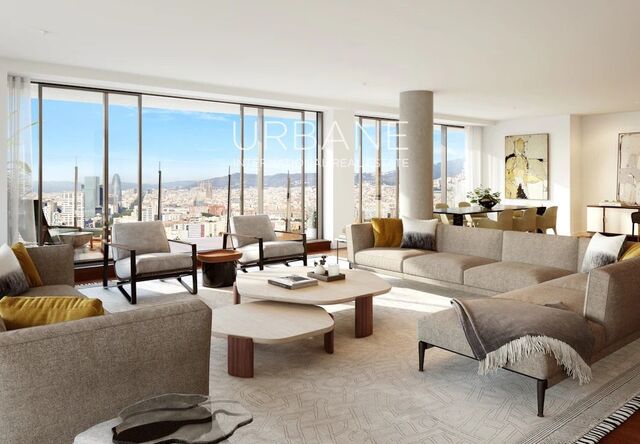 Luxury 185 m² Apartment with 36 m² and 16 m² Terraces for Sale in Diagonal Mar, Barcelona – Barcelona Bay Residences
