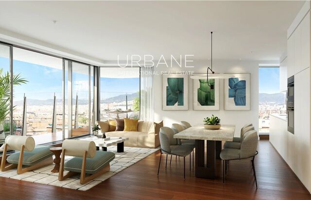 Luxury 185 m² Apartment with 36 m² and 16 m² Terraces for Sale in Diagonal Mar, Barcelona – Barcelona Bay Residences