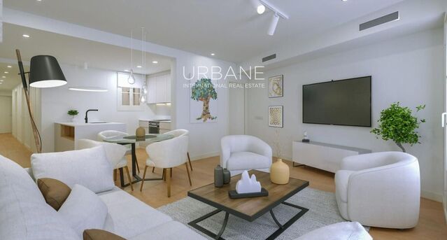 Apartamento espacioso con piscina en el corazón de Barcelona