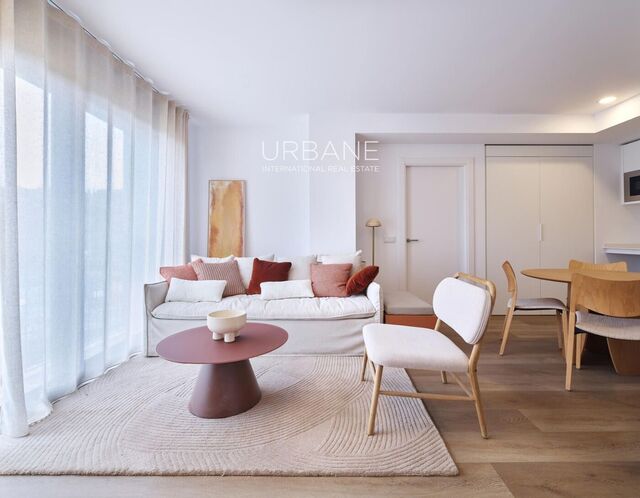 Modern apartament de 2 dormitoris a Montjuïc amb terrassa