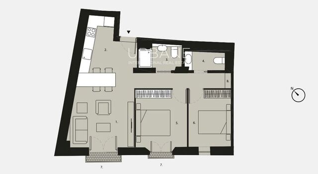 Apartamento Renovado con Terraza Comunitaria en el Corazón del Barrio Gótico – Alquiler hasta 11 Meses