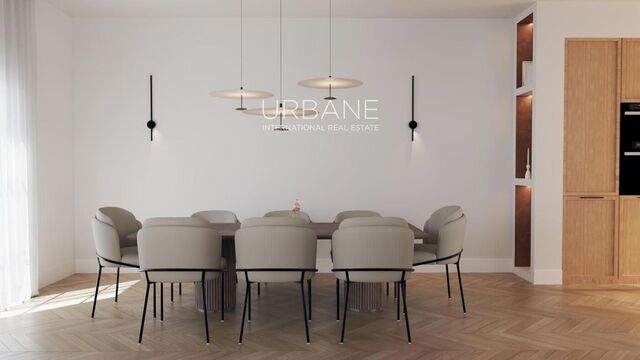 Apartamento nuevo y espacioso de 3 habitaciones en Eixample