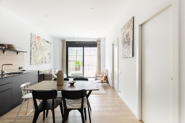 Vivienda Nueva de 2 Dormitorios con Fantástica Terraza Privada de 122 m² y Jacuzzi en Poble Sec