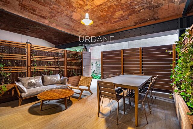 Schöne 1-Zimmer-Wohnung mit Terrasse zur Miete in Vila de Gràcia