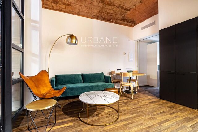 Schöne 1-Zimmer-Wohnung mit Terrasse zur Miete in Vila de Gràcia