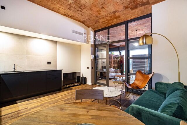 Schöne 1-Zimmer-Wohnung mit Terrasse zur Miete in Vila de Gràcia