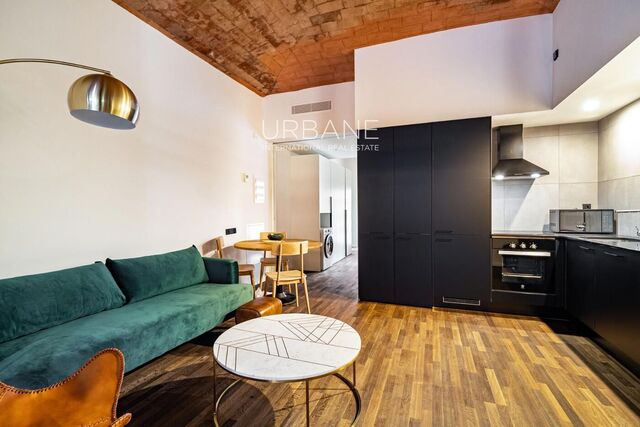 Schöne 1-Zimmer-Wohnung mit Terrasse zur Miete in Vila de Gràcia