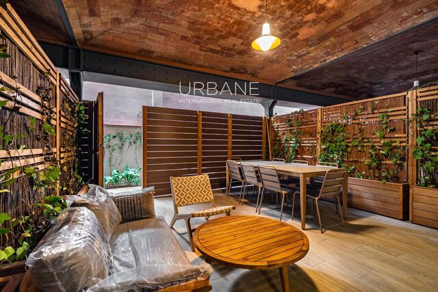 Schöne 1-Zimmer-Wohnung mit Terrasse zur Miete in Vila de Gràcia