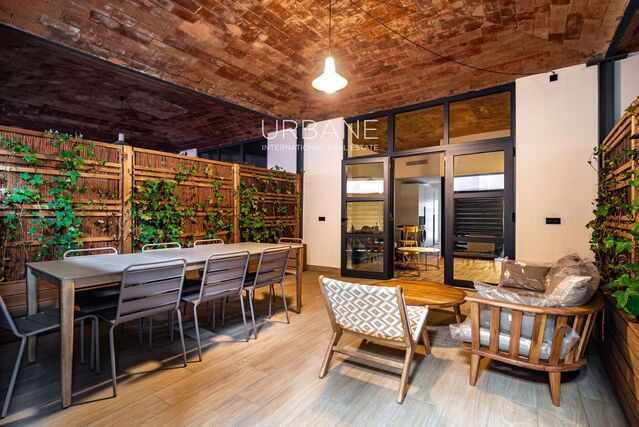 Schöne 1-Zimmer-Wohnung mit Terrasse zur Miete in Vila de Gràcia