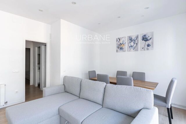 Zu vermieten: 2-Zimmer-Wohnung mit Balkon und Meer- & Bergblick in Sarrià-Sant Gervasi