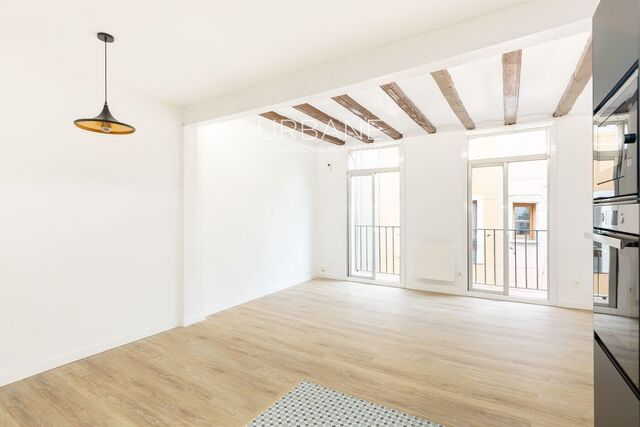 Encantador apartamento renovado con balcón en el corazón de El Born