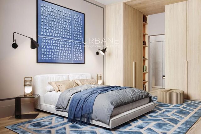 A spacious apartment with 3 suites and a terrace